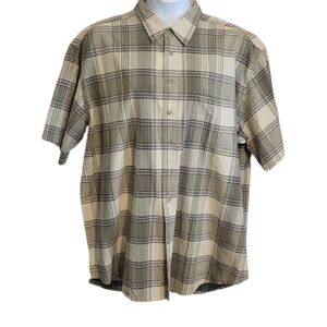 Men's Plaid Short Sleeve Shirt